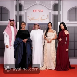 صور: نجوم المهايطية يحتفلون بالفيلم الجديد في برج المملكة