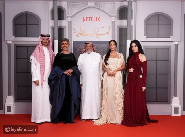صور: نجوم المهايطية يحتفلون بالفيلم الجديد في برج المملكة