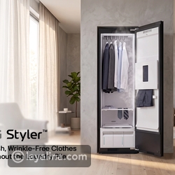 جهاز LG Styler: أناقة متجددة وملابس خالية من التجاعيد.. وداعاً لـلغسيل المتراكم!