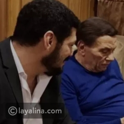 باسم سمرة يحيي عادل إمام بصورة ورسالة تقدير