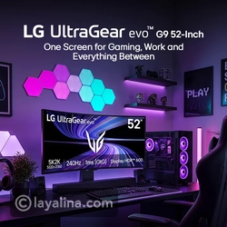 شاشة LG UltraGear evo G9 مقاس 52 بوصة: تجربة واحدة للألعاب والعمل وكل ما بينهما